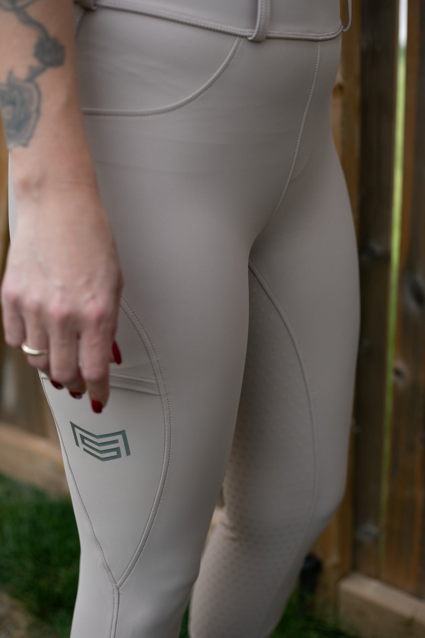 Womens Full Seat Riding Tights