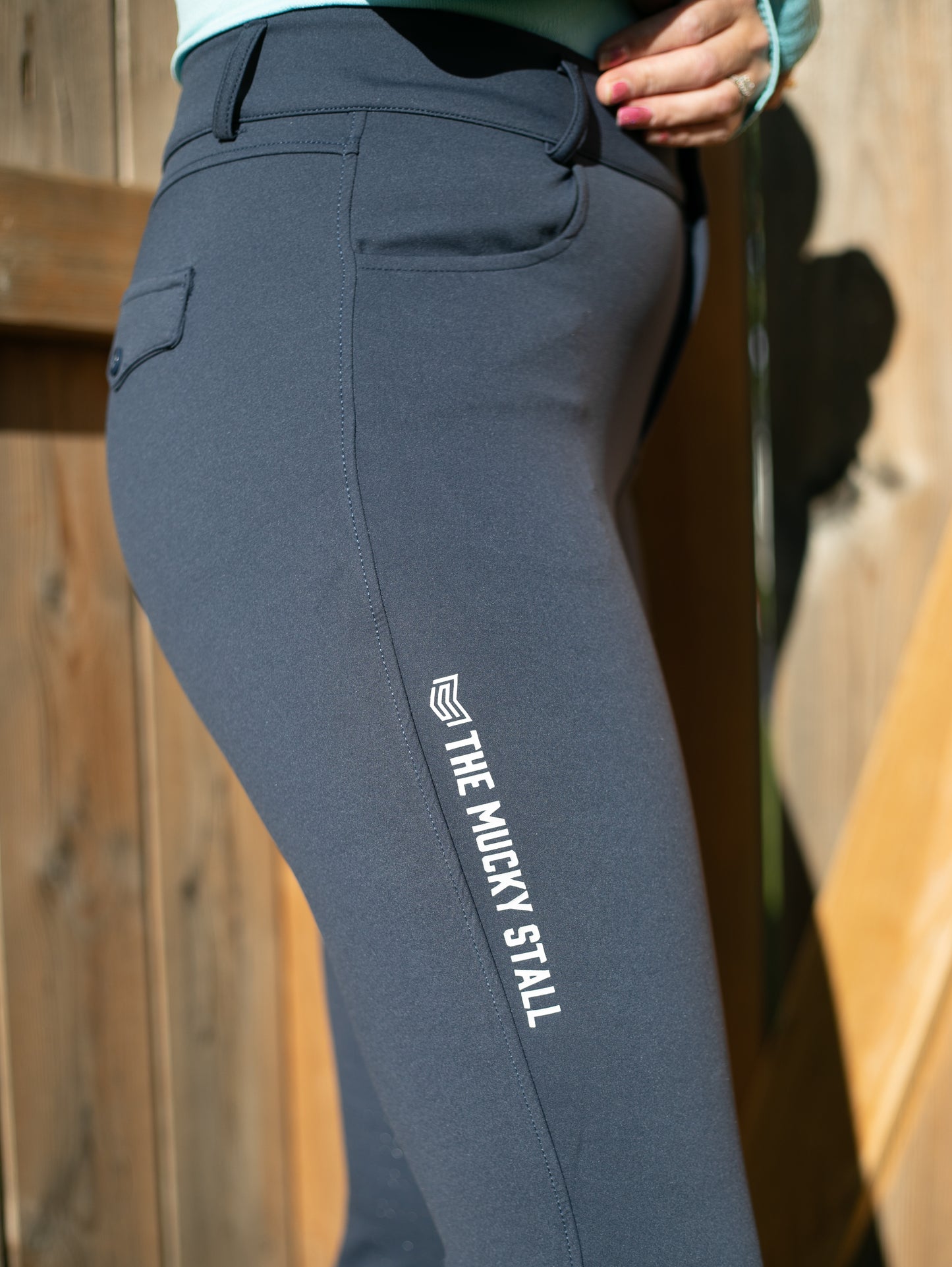 Button Up Classic Knee Grip Breeches