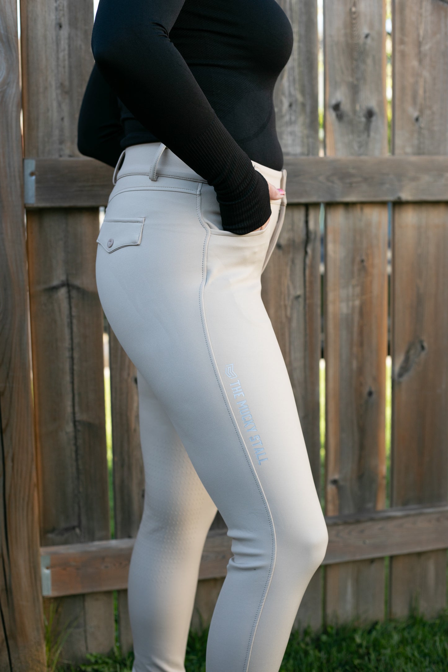 Button Up Classic Knee Grip Breeches