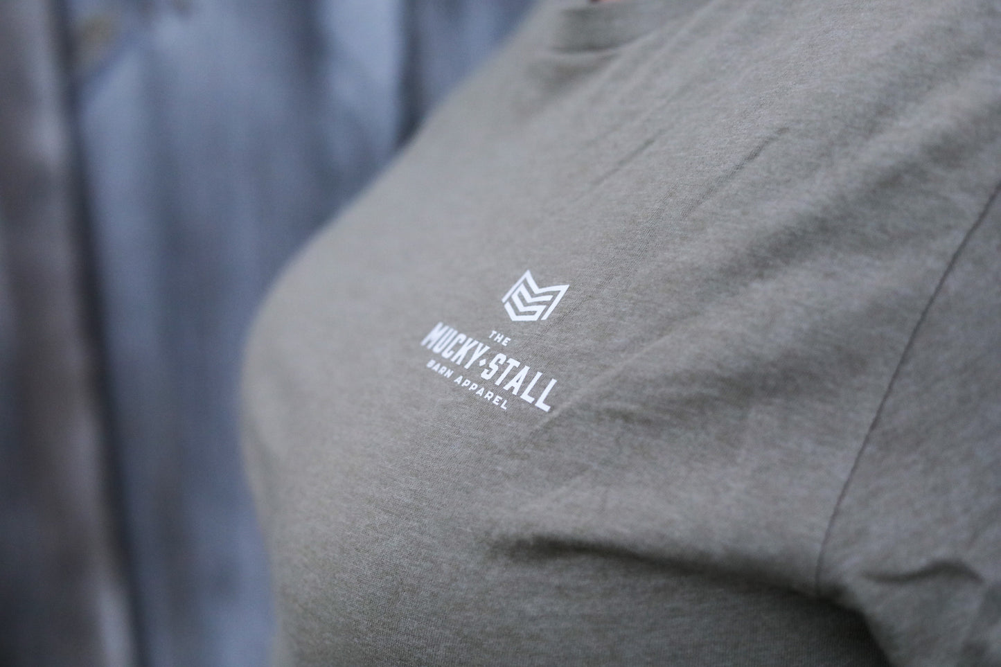 Light olive adult tee