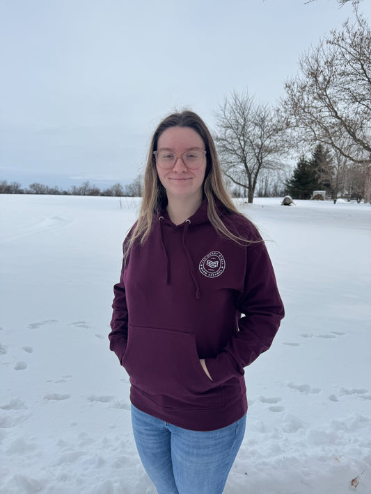 Maroon hoodie